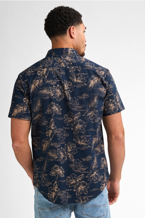 Petrol Industries men shirt short sleeve aop